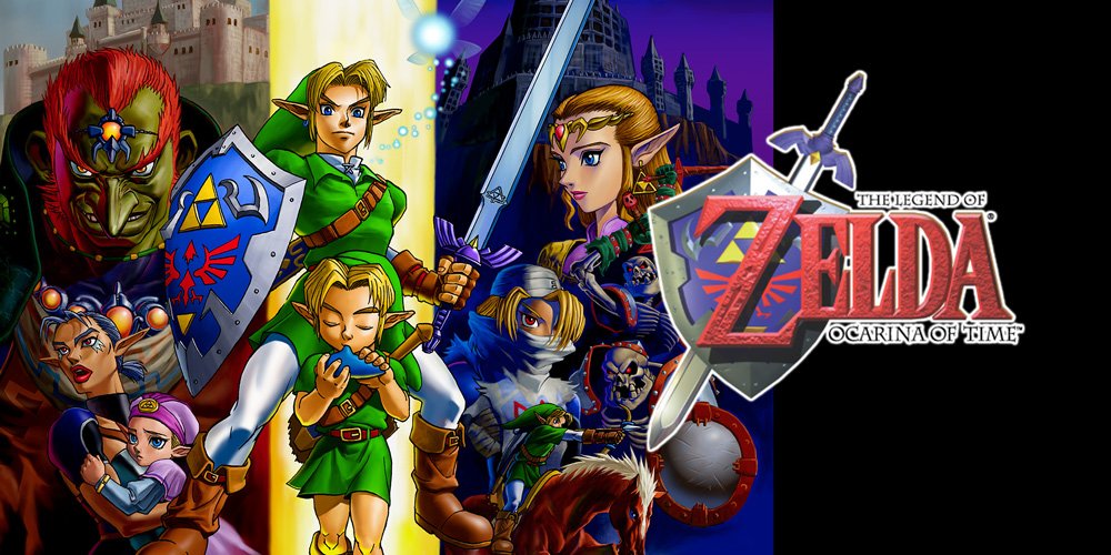 The Legend Of Zelda Ocarina Of Time Key Art