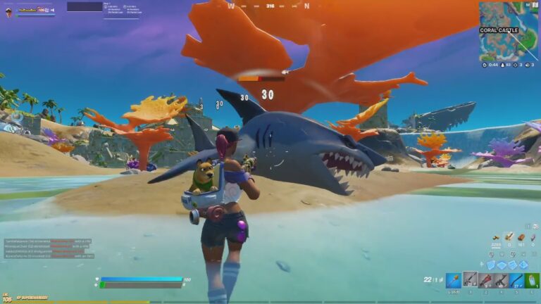 Fortnite: Deal Damage To A Loot Shark Challenge Guide – Season 5 Week 9 Challenges