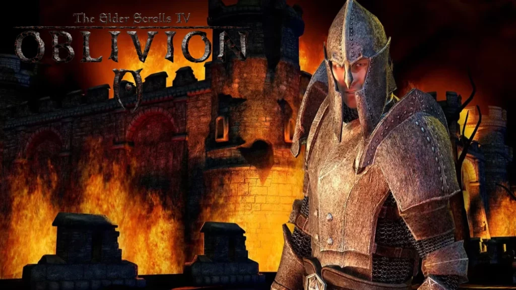 The Elder Scrolls 4 Oblivion Key Art