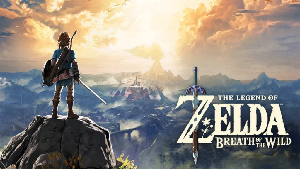 The Legend of Zelda Breath of the Wild Key Art