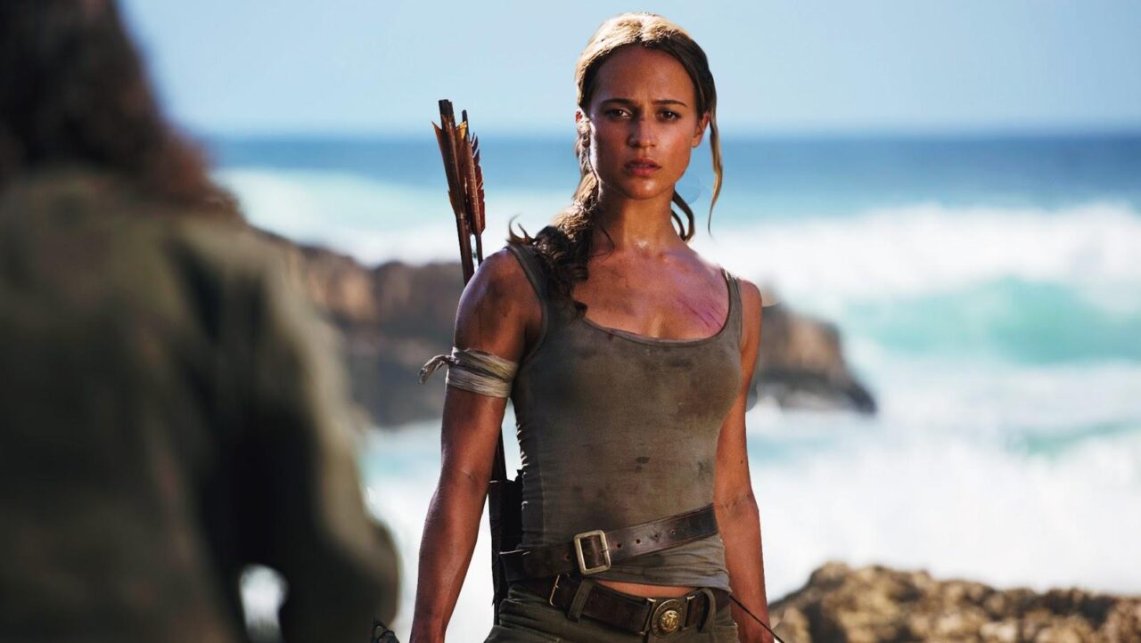 Tomb Raider movie screenshot.