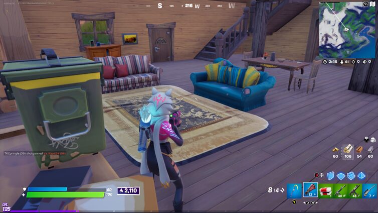 Fortnite Week 10 Legendary Challenges Destroy Sofas Beds Chairs