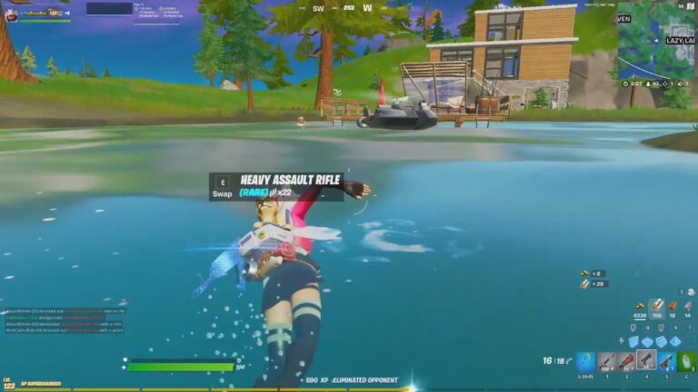 Fortnite: Go For A Swim At Lazy Lake Guide – Season 5 Week 10 Challenges