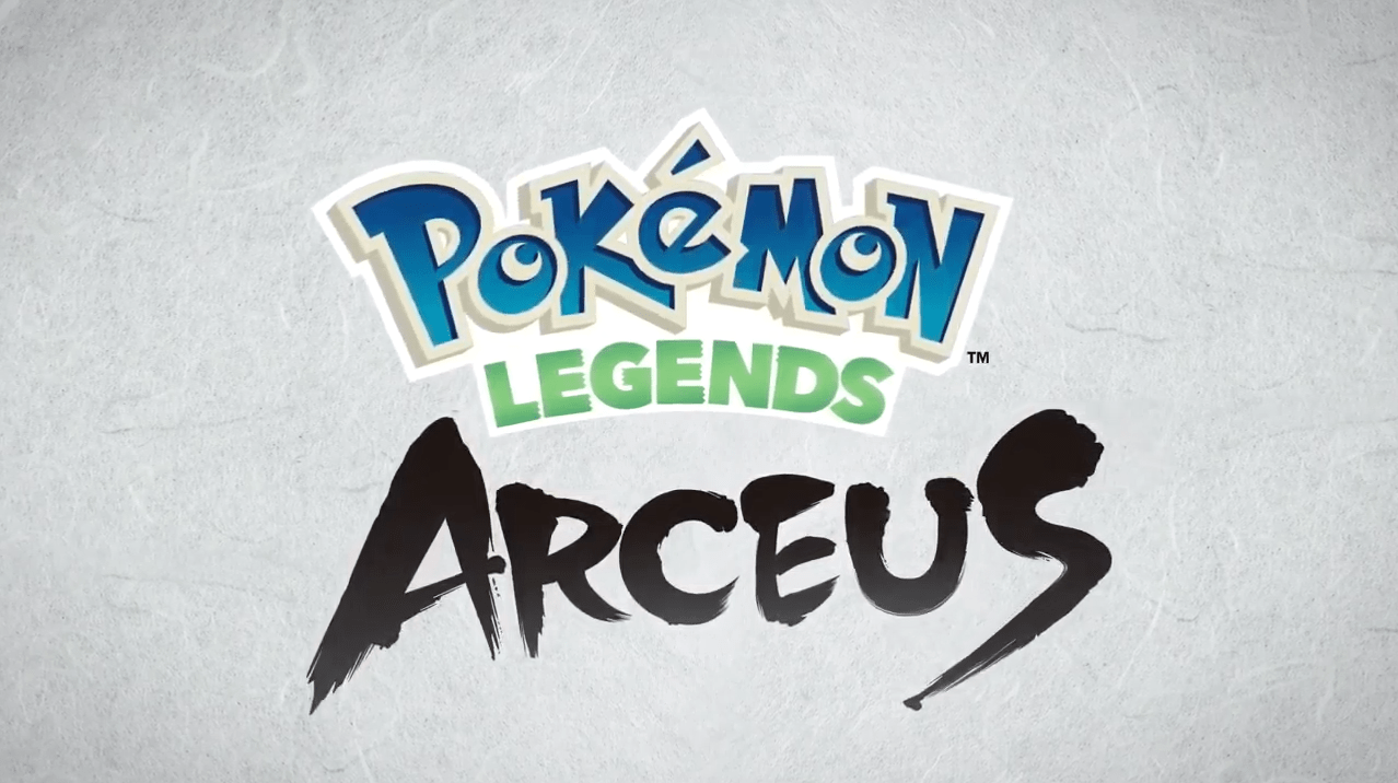 Pokemon Legends Arceus Title Key Art Trailer