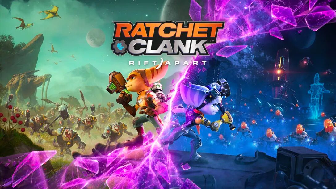 Rachet and Clank Rift Apart PS5 Key Art Promo
