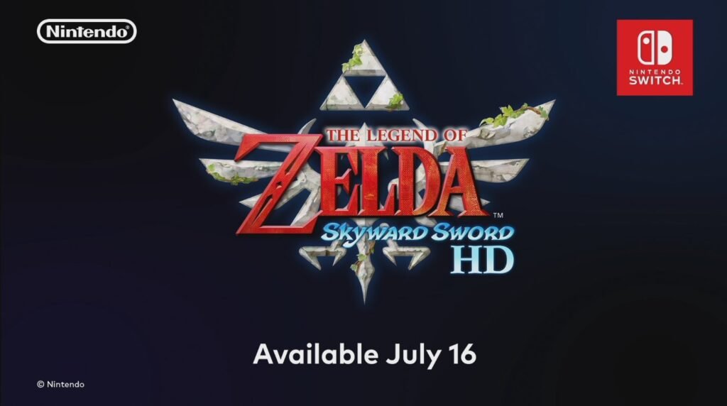 Skyward Sword HD Comes to Switch July 16