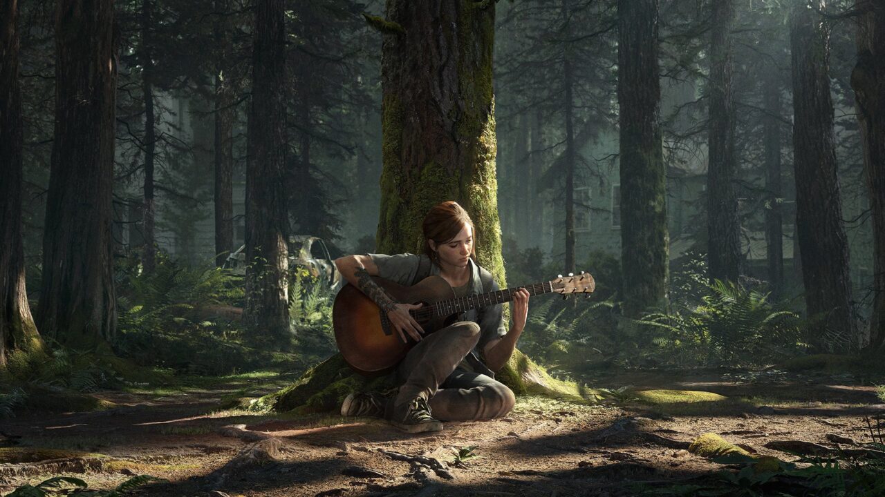 The Last Of Us 2 Guitar Key Art Promo
