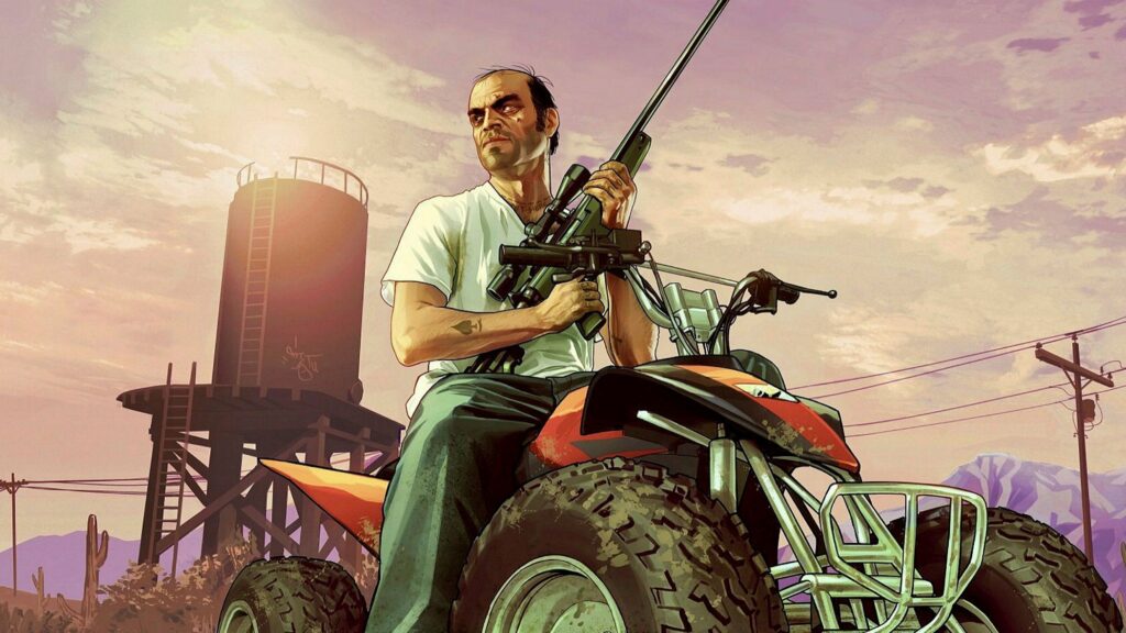 Grand Theft Auto 5 official artwork