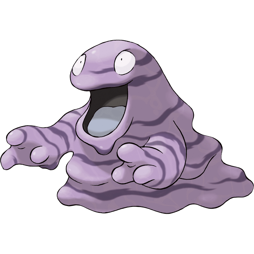 A simple image of the Pokemon Grimer