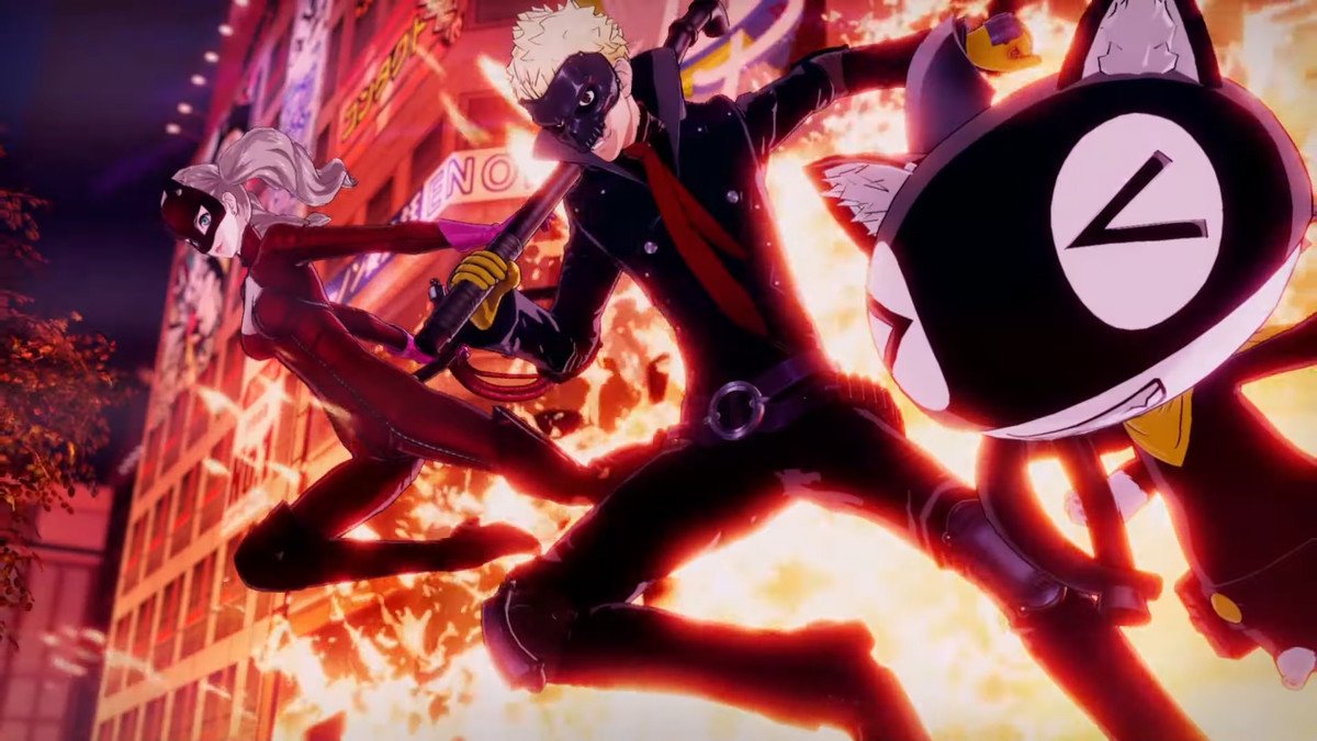 Persona 5 Strikers gameplay and main characters