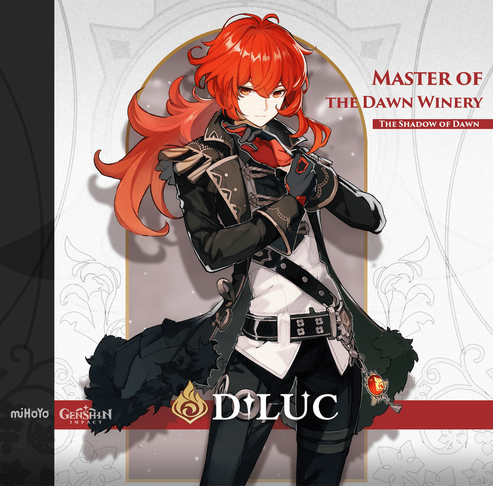 Diluc Character Information