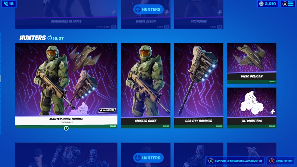 Fortnite Collaborations Halo Master Chief Gaming Legends Xbox