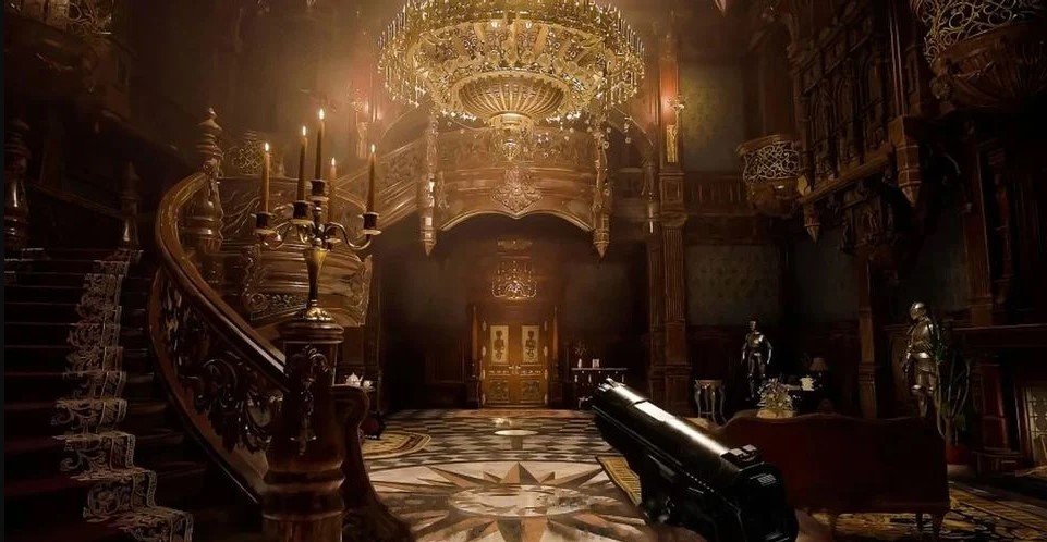 Resident Evil 8 Mansion Castle Ray Tracing Trailer