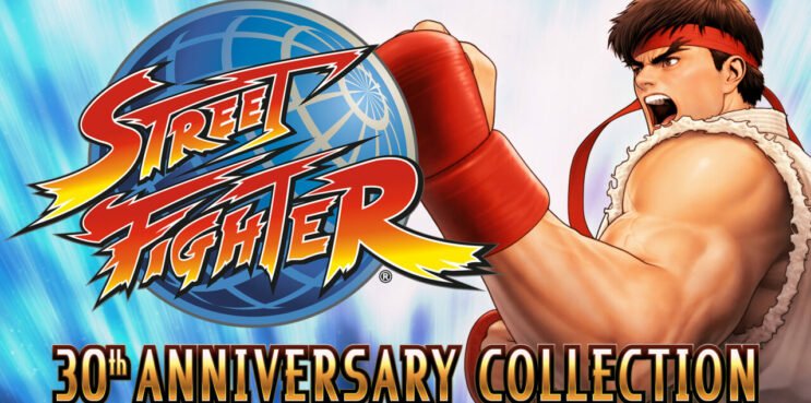 Street Fighter 30th Anniversary Collection Switch Key Art