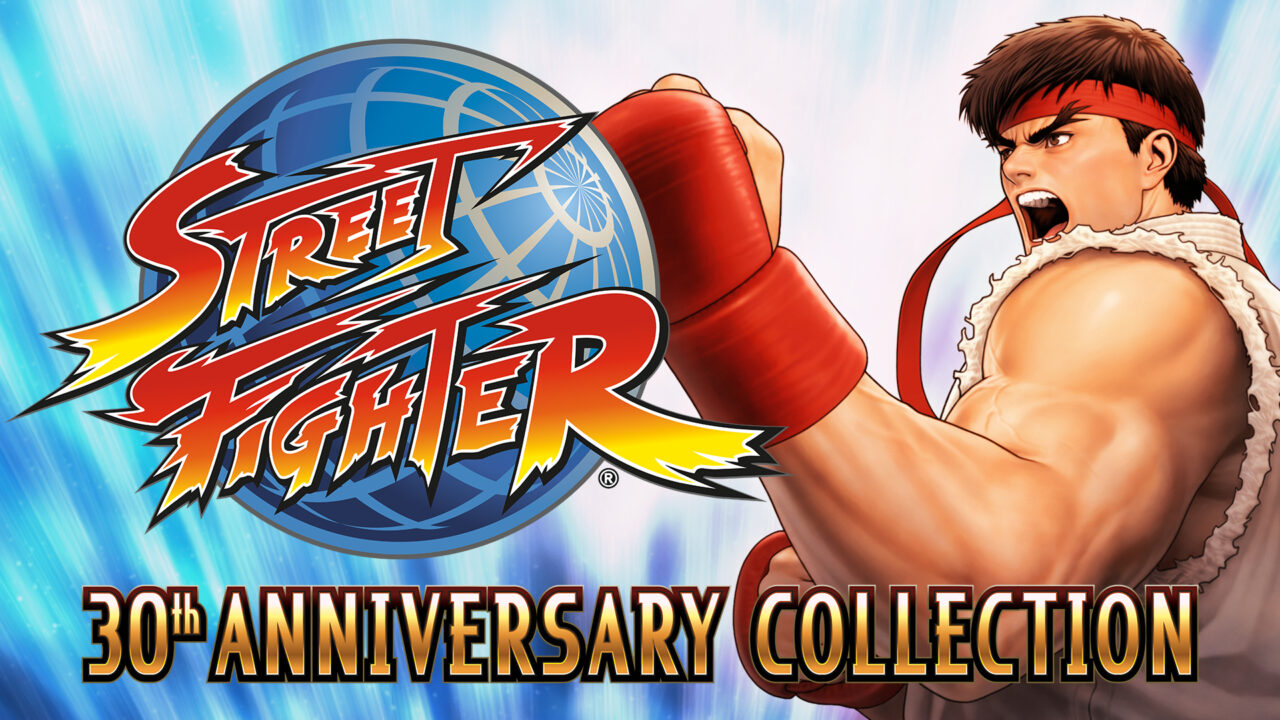 Street Fighter 30th Anniversary Collection Switch Key Art