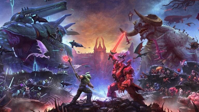 Doom Eternal The Ancient Gods Part 2 Key Art Revealed, Screenshots, and More Leaked