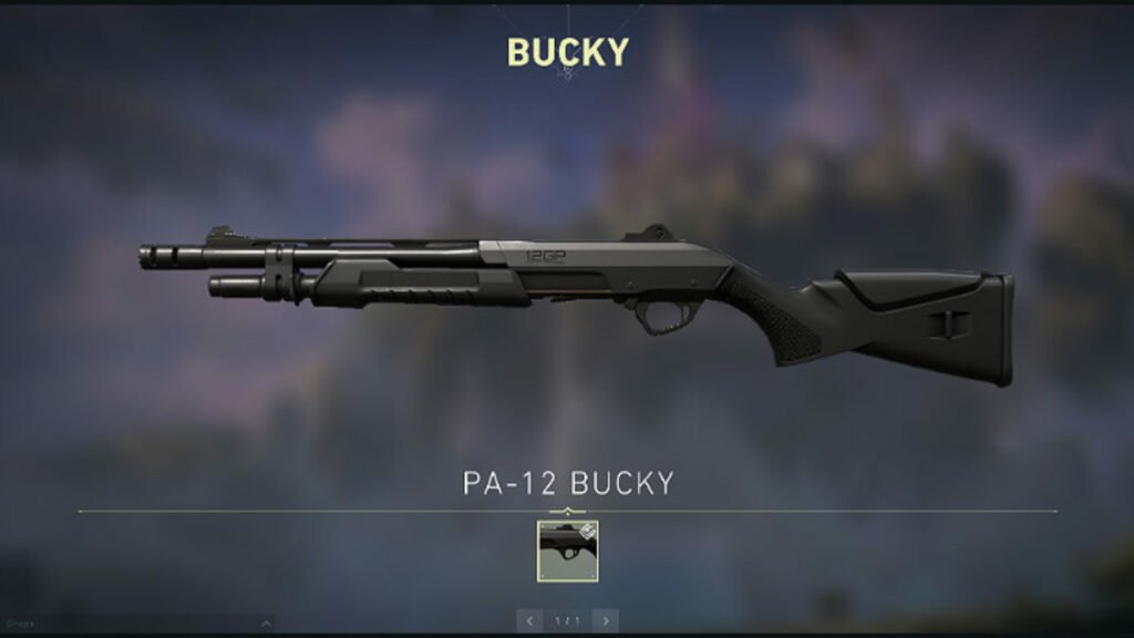 Valorant Bucky In Game Menu