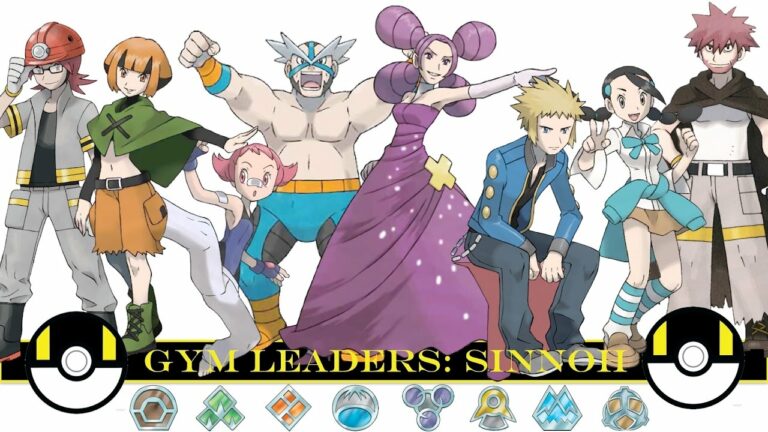 Pokemon: Sinnoh gym leaders ranked by difficulty