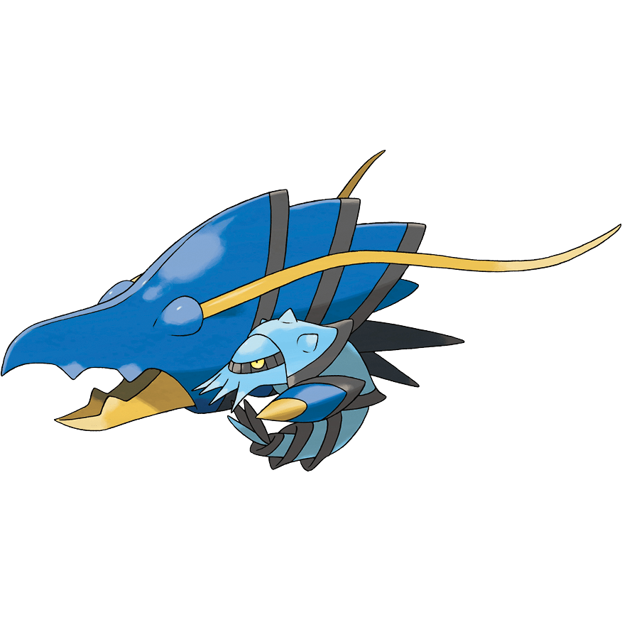 The Pokemon Clawitzer, added to Pokemon Go during the 2021 Pokemon Go Rivals' Week event.