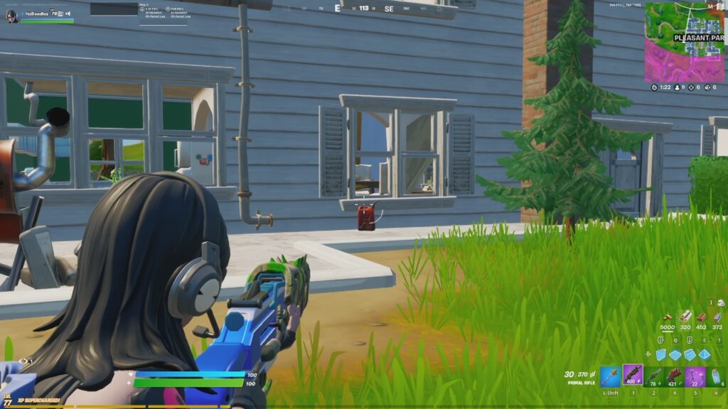 Fortnite Season 6 Week 4 Set Structures On Fire In Game
