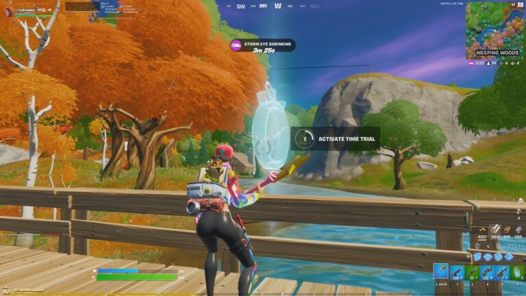 Fortnite Complete a swimming time trial at Weeping Woods or Coral Castle – Season 6 Week 6 challenge guide
