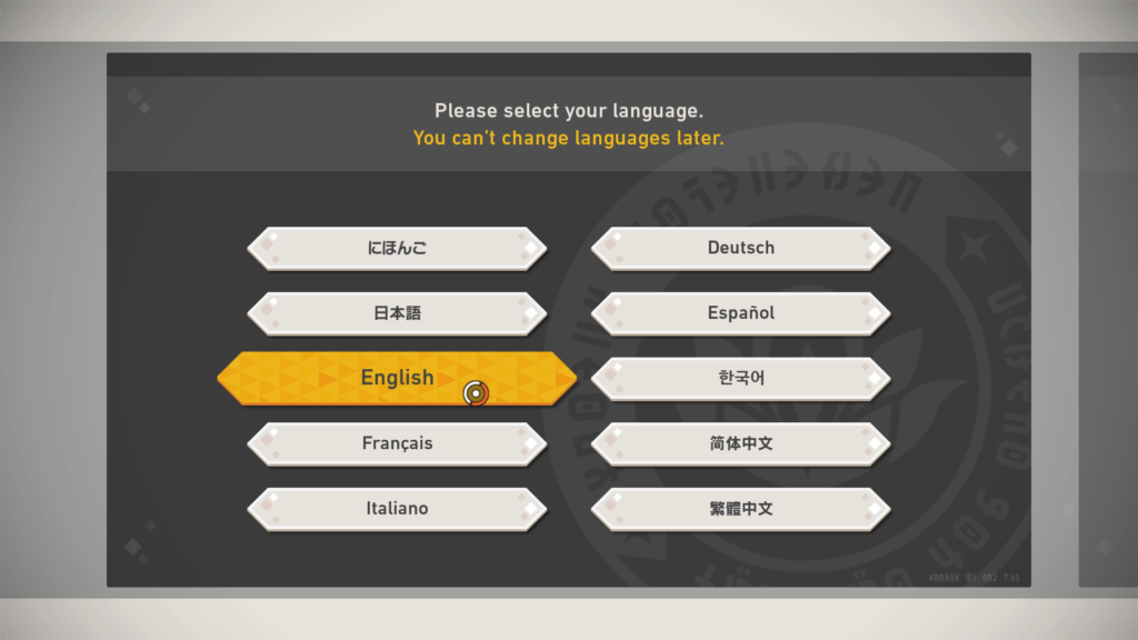 New Pokemon Snap Language Options