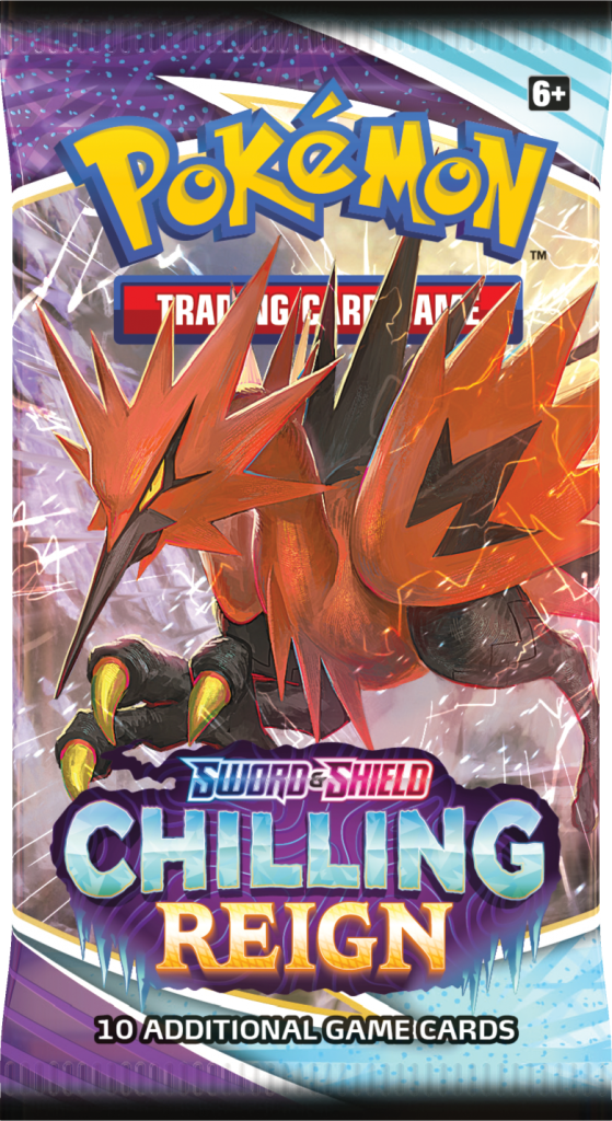 Pokemon Trading Card Game Sword and Shield Chilling Reign Galarian Zapdos