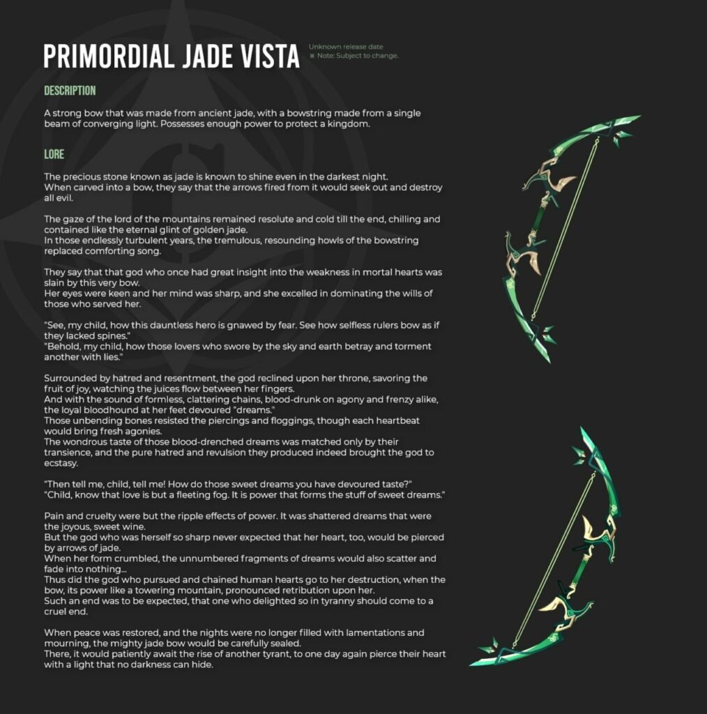 Genshin Primordial Jade Vista