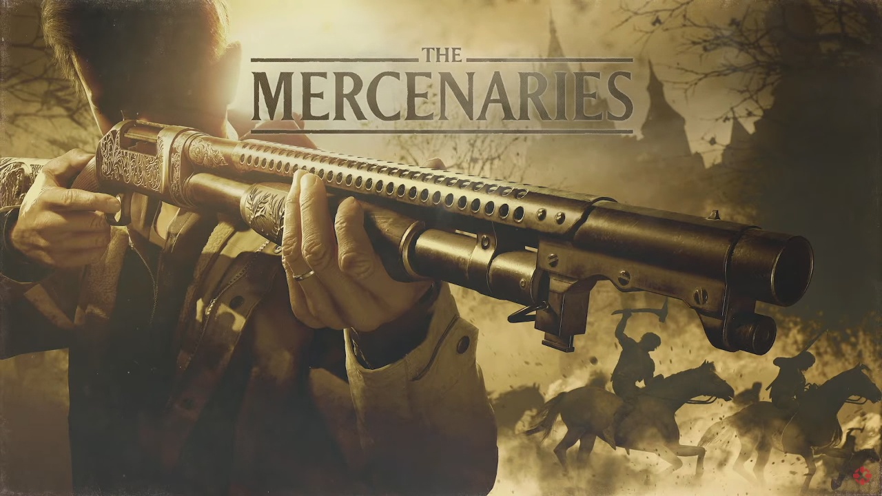 Resident Evil VILLAGE The Mercenaries Mode Key Art