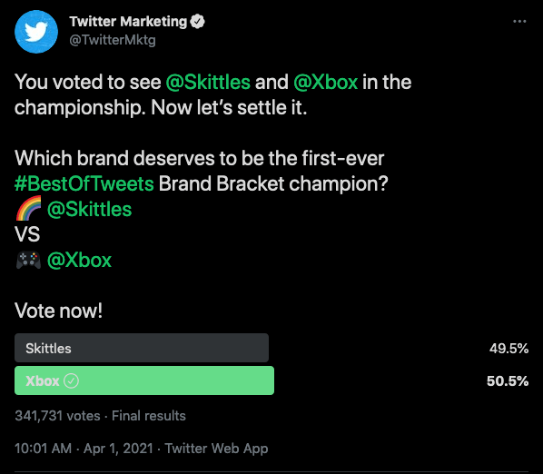 Xbox Series X Mini Fridge Twitter Poll Skittles