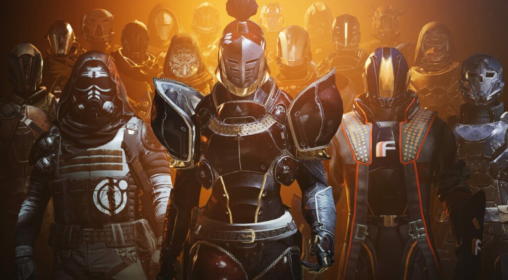 Different armor sets from the various factions in Destiny. They have been given major changes in the past, and more are coming to tower vendors.