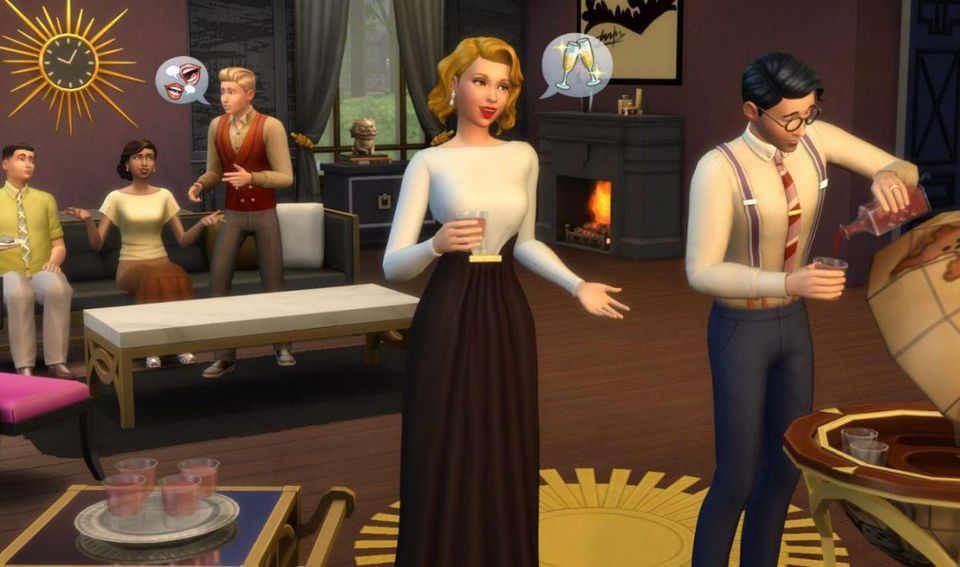 Sims 5 EA Play Dinner Party