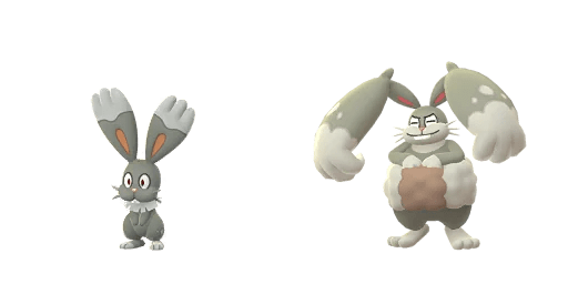 Bunnelby & Diggersby Shiny Pokemon 
