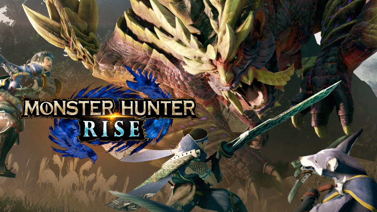 monster hunter rise switch artwork