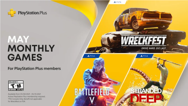PlayStation Plus May games revealed, includes Battlefield V and more