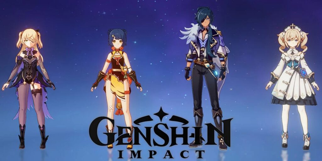 Genshin Impact team comp multiplayer