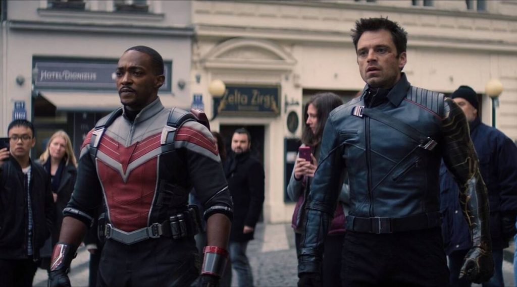  A still from The Falcon and the Winter Soldier the 24 property in the MCU in chronological order.