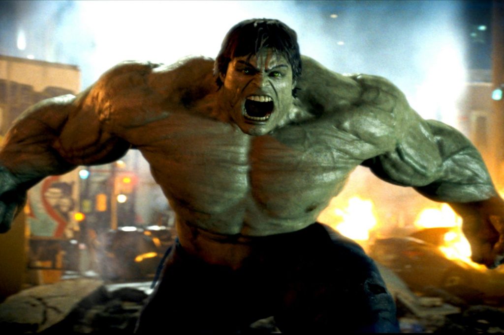  A still from The Incredible Hulk the fifth movie in the MCU in chronological order.