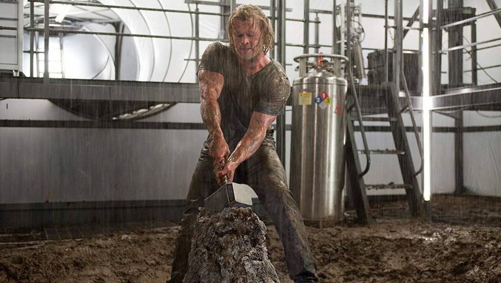  A still from Thor the sixth movie in the MCU in chronological order.
