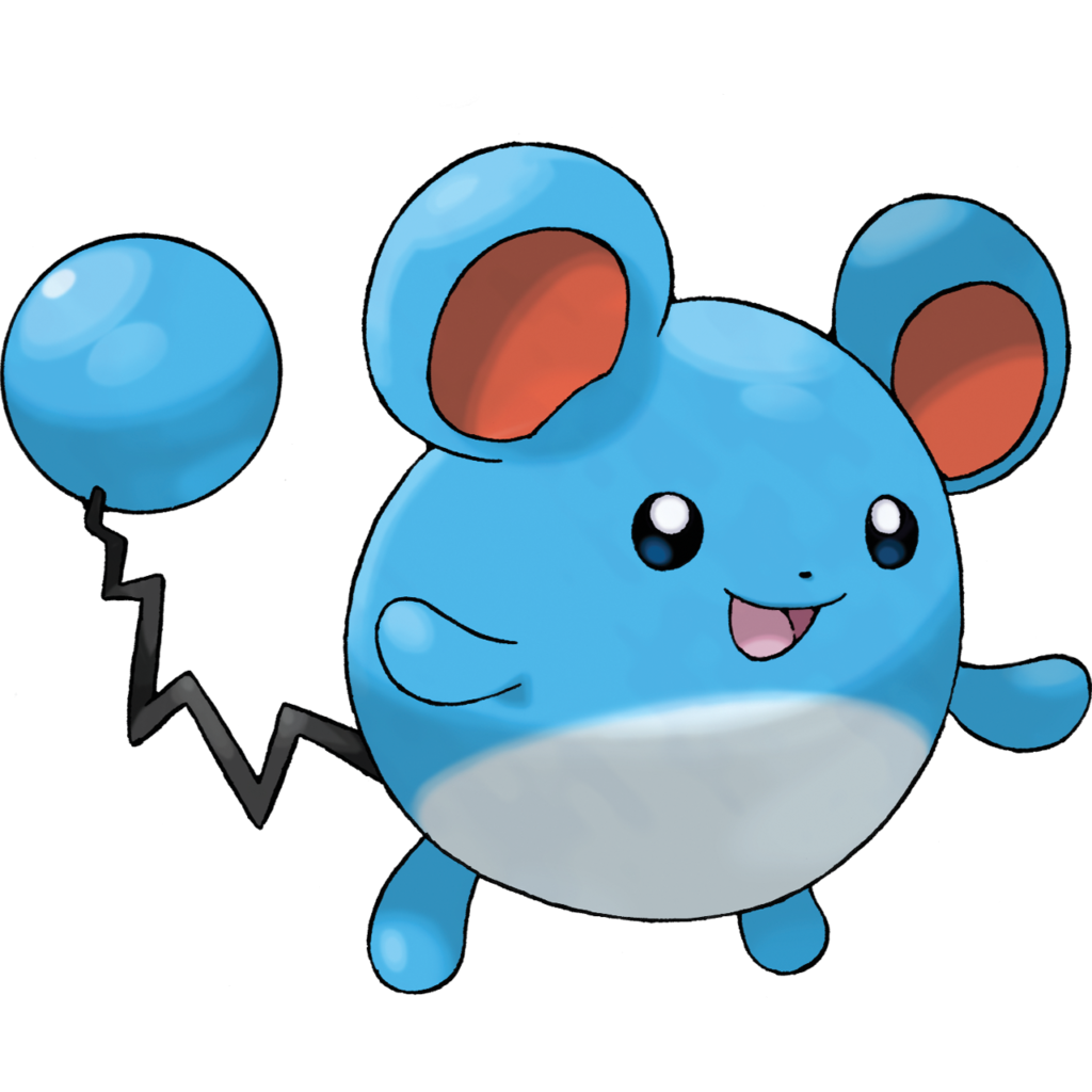 Simple image of the pokemon Marill