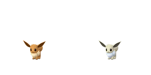 Eevee and Shiny Eevee (Pokemon Go)