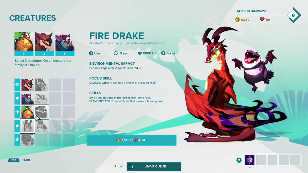 Gigantic Fire Drake