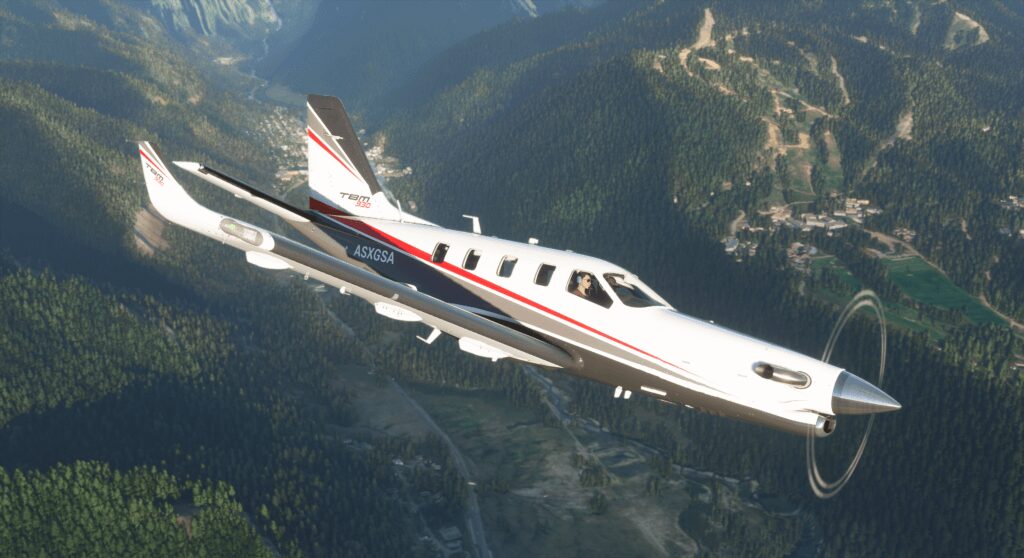 Microsoft Flight Simulator 2020 TBM Close Up