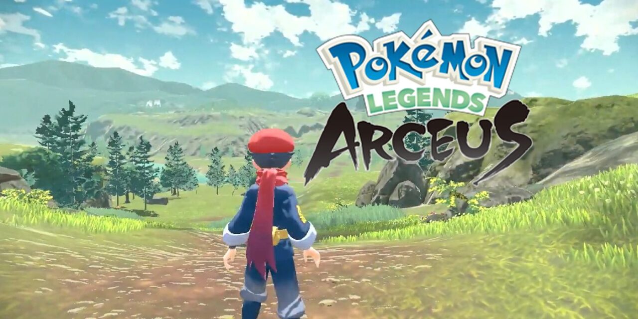 Pokemon Legends Arceus promo screen