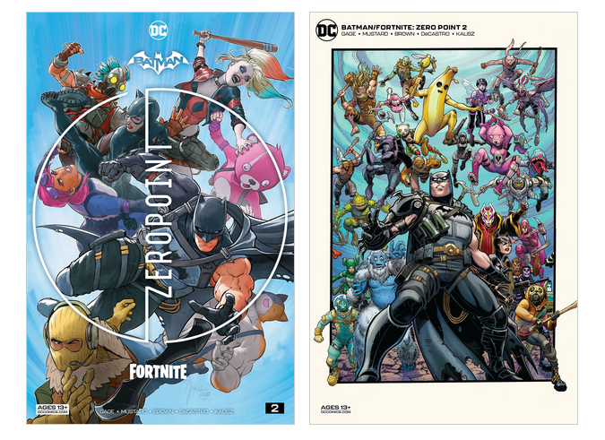 Batman/Fortnite: Zero Point #2 Review Epic Games DC Comics Variant Covers