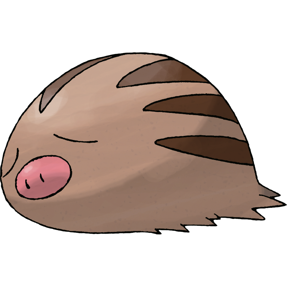 A simple picture of the Pokemon Swinub