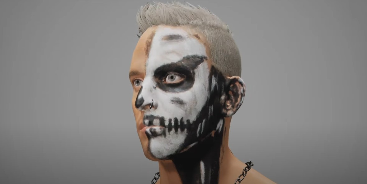 AEW Console Game Darby Allin Character Model