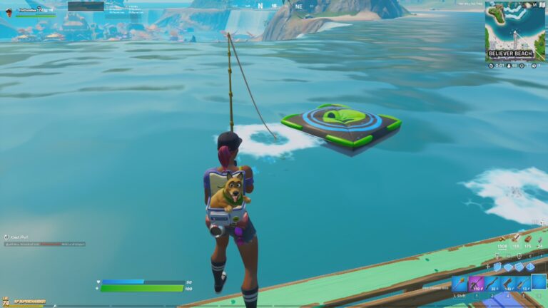 Fortnite: Catch fish at fishing spots challenge guide