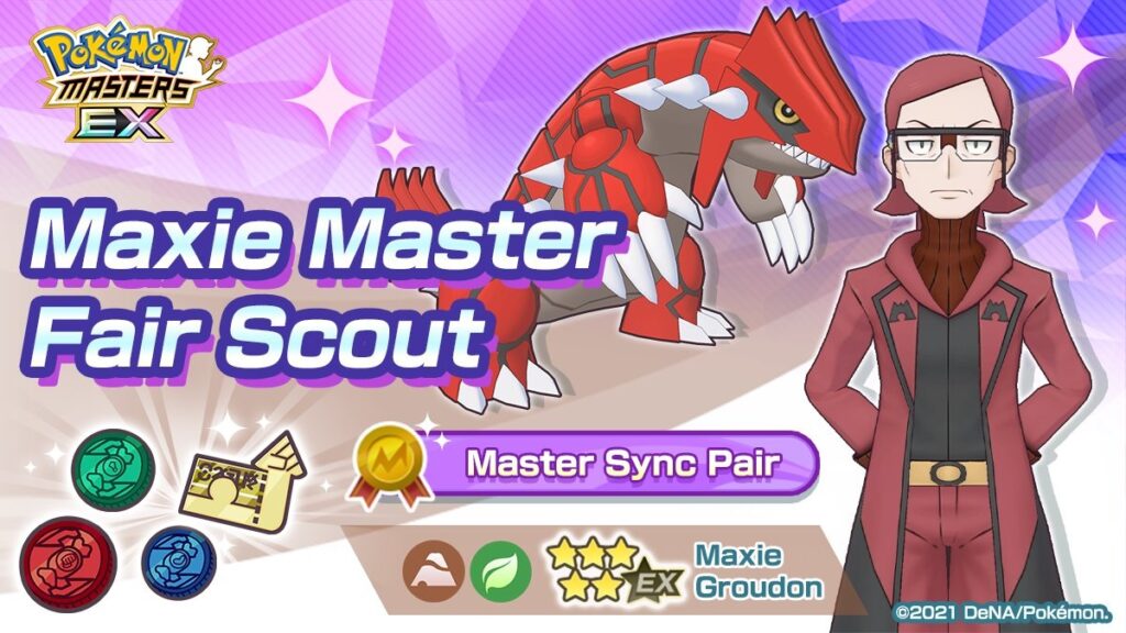 Pokemon Masters EX Maxie banner