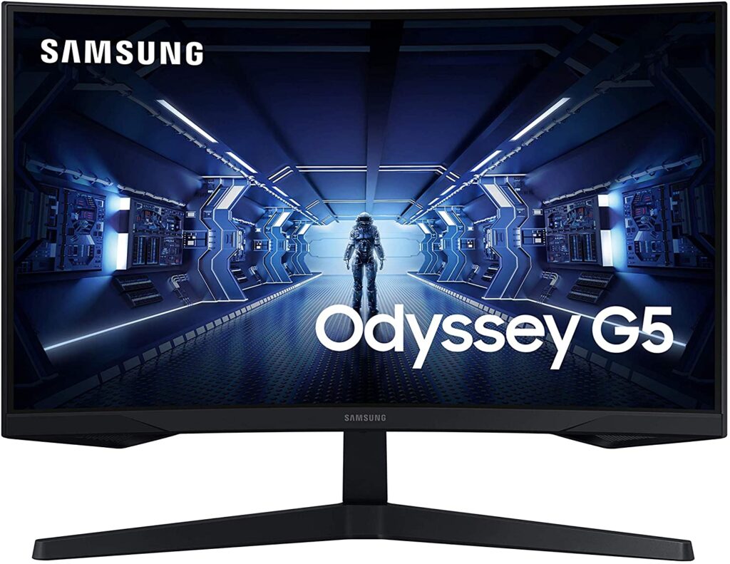 Samsung Odyssey G5 LC27G55TQWRXXU 27 Inch Curved 144 Hz Monitor